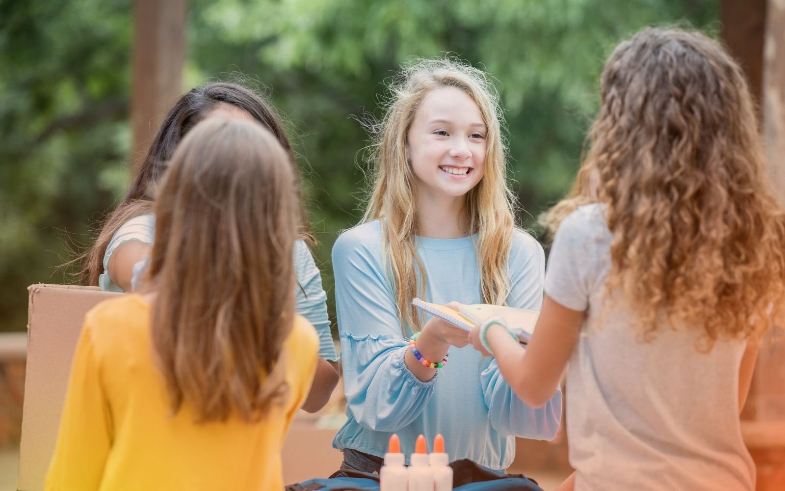 Teens Showing Kindness